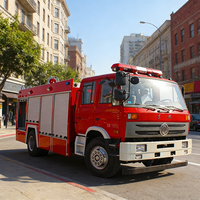 Nouveau camion de pompiers XDR 6-8 CBM Dongfeng, empattement 4500 mm, 4x2, prix usine, diesel, manuel