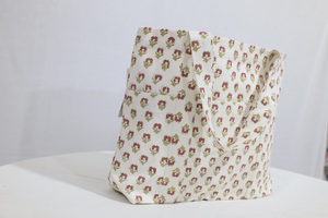 Hand Block Printed Bag Crafted With Cultural Print Influence Practical Form And Comfortable Handling For <b>Repeated</b> Use From India - Product Image 2