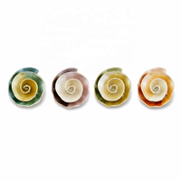 Broche florale magnétique pour femme, sans perçage, en émail, motif fleur géométrique, plaqué or, bijou vintage tendance