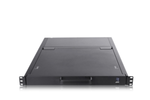 JD2701 Bảng Điều Khiển KVM LCD Một Cổng Gắn Giá Đỡ 1U-17 Inch-Hỗ Trợ USB + VGA - Product Image 4