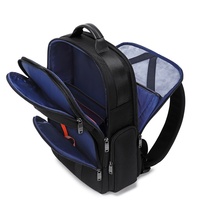 Sac à dos pour ordinateur portable en polyester Oxford pour homme, haut de gamme, grande capacité, imperméable, avec bretelles à coussin d'air, multifonctionnel pour les voyages