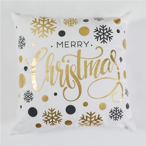 Phổ biến tùy chỉnh in bông vỏ gối, giáng sinh trang trí vuông 40x40 ném gối - Product Image 2
