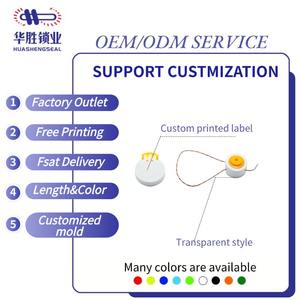 ซีลปิดผนึกมิเตอร์ความปลอดภัยสูง PC+ABS พร้อมสายไฟยาว 200 มม. สำหรับมิเตอร์น้ำ แก๊ส และไฟฟ้า - Product Image 3