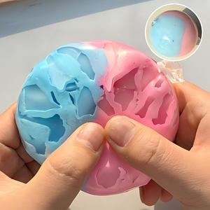Hot Sale TPE Wooden Cracking Stress <b>Ball</b> Handmade Slow Rise <b>Squeeze</b> Fidget Toy Wholesale Sensory Toy Dropshipping Party Favors - Product Image 5