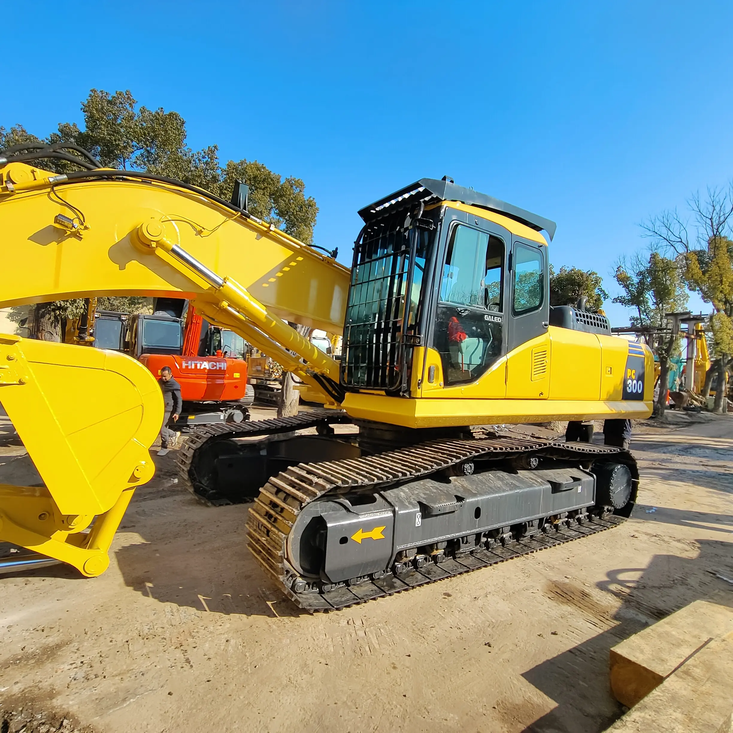 중고 굴착기 Komatsu PC300 유압 크롤러 중고 굴착기 판매