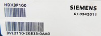 3VL2110-233-0AA0 3VL2 110-233-0AA0 HDX3P100 - Original, Nuevo de Fábrica
