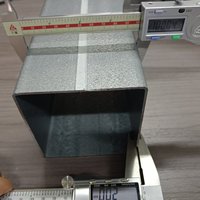 Excelentes Tubos de Acero Cuadrados Recubiertos de Zn-Al-Mg Resistentes a la Corrosión para Terrazas Acristaladas