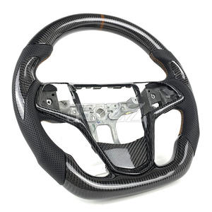 Volante de fibra de carbono para coche Cadillac, 2010, 2011, 2012, 2013, 2014, 2015, 2016, <span class=keywords><strong>2017</strong></span>, - Product Image 3