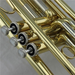 <span class=keywords><strong>Trompette</strong></span> de <span class=keywords><strong>basse</strong></span> de haute qualité, laque dorée, professionnelle - Product Image 6