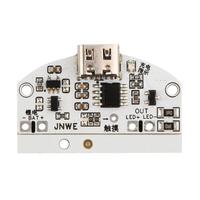 1PCS type-C table lamp circuit board USB charging three gear stepless dimming led touch small night lamp control module