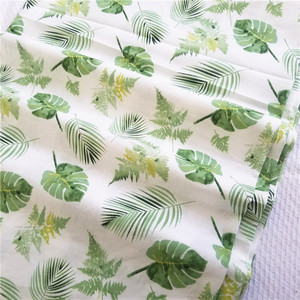 Basho Feuille Enfant Literie 100% Coton Sergé Tissu Imprimé Coton Tissé Hebei Teint Uni Conceptions Personnalisées Acceptées 10 Mètres pour Sacs - Product Image 5