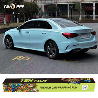 Film de protection de peinture automobile brillant auto-réparateur anti-rayures en TPU couleur PPF 7,5 mil 8 ans