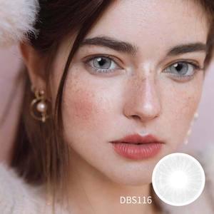 Meilleures ventes Lentilles <span class=keywords><strong>de</strong></span> <span class=keywords><strong>contact</strong></span> cosmétiques naturelles douces grises pour <span class=keywords><strong>Halloween</strong></span> pour la performance - Product Image 2