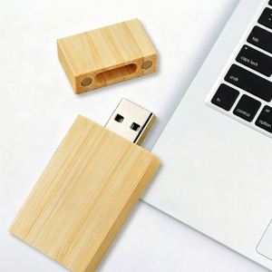 Memoria USB de Madera USB2.0/3.0 con Logotipo Grabado Personalizado de 2GB-64GB, Nuevo Regalo de Recuerdo de Boda - Product Image 2