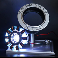 Venta Directa de Fábrica: Réplica del Reactor de Arco de Iron Man MK1 en Aleación con Luz en el Pecho, Fabricada en Guangzhou, Producción en Masa, Mercancía de Marvel