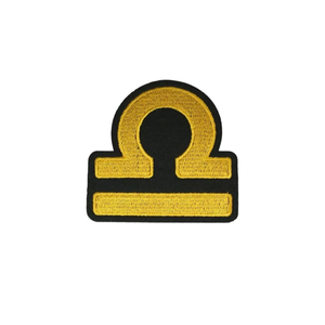 À la mode été 12 Constellation brodé Badge tissu patchs doré broche patchs pour chapeau Capricorne <span class=keywords><strong>Sagittaire</strong></span> Patch - Product Image 3