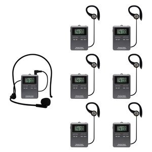 Guides touristiques européens de l'âge riche Style préféré UHF863-865MHz <span class=keywords><strong>numérique</strong></span> portable Système de guide touristique sans fil 20 canaux - Product Image 6