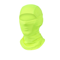 Vente en gros de balaclavas légers à séchage rapide en polyester et élasthanne, doublure de casque de moto, masque intégral pour le cyclisme et la course à pied