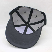 Gorra Snapback Personalizada de Mezcla de Lana con Visera Plana, 6 Paneles, Bordado 3D, Gorra de Béisbol, Venta al por Mayor, OEM, ODM, Dos Tonos