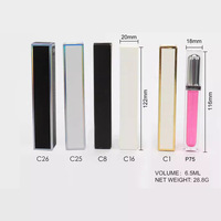 Brillant à lèvres avec logo personnalisé avec finition mate multicolore Nouveau design Applicateur de brillant à lèvres végétalien Vente en gros de cosmétiques liquides pour les filles