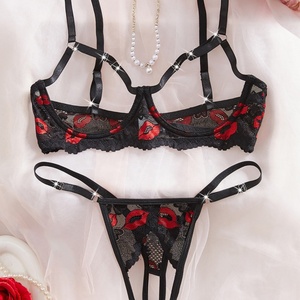 La lingerie sexuelle chaude qui n'a pas besoin d'être enlevée est maintenant en vente sur. Un ensemble deux pièces de lingerie sexy avec - Product Image 2