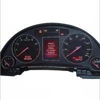 Instrumen spesial kualitas terbaik Cluster tampilan layar LCD untuk Audi A4 B6 B7 2002 -- 2008 reparasi Speedometer dasbor Digital