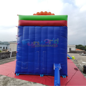 Tobogán acuático comercial para niños con piscina inflable para el patio trasero. - Product Image 6