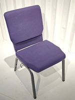 Chaises d'église coulissantes rembourrées en tissu rouge, de luxe, modernes et contemporaines, pour théâtre, cinéma et bureau à domicile, vente en gros