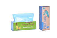 Sacs à déjections pour animaux de compagnie biodégradables, imperméables et durables OEM ODM - Sacs écologiques anti-fuites pour chien avec distributeur portable pour la promenade