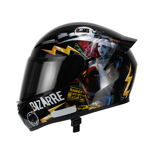 Casco de Seguridad Integral para Motocicleta para <span class=keywords><strong>Hombre</strong></span>, Marca Foreign Trade Knight, ABS, para las Cuatro Estaciones, Apto para Invierno, <span class=keywords><strong>Universal</strong></span> para Vehículos <span class=keywords><strong>El</strong></span>éctricos - Product Image 2