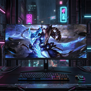 Moniteur de jeu pour ordinateur de bureau sans cadre OEM en gros, 30 pouces, 2560*1080, 200 Hz - Product Image 4