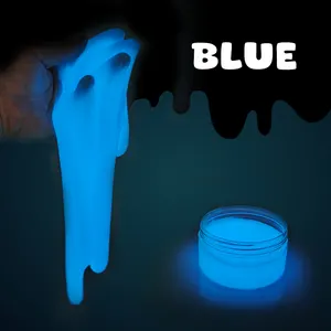 SISLAND Wholesale Diy Soft Stress Relief And Slimy Colored Clay Glow In The Dark Supplies Slime Kit For Kids Girls Boys