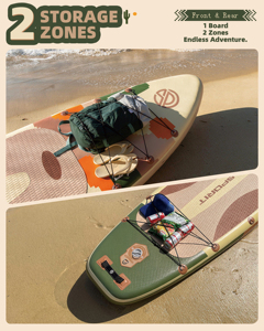 China New Style All Round Paddle Board Beginner Friendly Sup Gonfiabile Waterplay Surfing Inflatable Stand up SP10/8 High-Qualit - Product Image 2