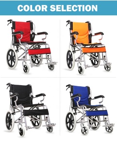 Silla de Ruedas de viaje, ligera y cómoda silla de ruedas portátil, plegable, inteligente - Product Image 5