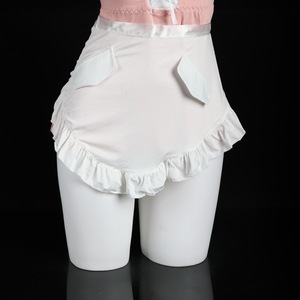 Ensemble de costumes de cosplay de demoiselle d'honneur, uniforme en dentelle blanche et rose, 8334 pour femmes, taille adulte - Product Image 2