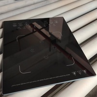 Panneau en verre céramique industriel résistant aux hautes températures pour pièces de rechange de cuisinière à induction, utilisation hôtelière