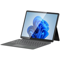 Prix d'usine Surface 14 pouces Intel N100 I3 I5 I7 16 Go 256 Go 512 Go 1 To Windows 2-en-1 Tablette avec clavier Ordinateurs portables professionnels