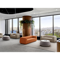 Ensemble de canapé sectionnel moderne, élégant et doux Mobilier de bureau pour la réception Visiteur & Exécutif à usage hospitalier