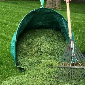 Umwelt freundliche Garden Yard Lawn Blowing Leaf Mülls ack Leaf Collector Outdoor-Reinigungs möbel