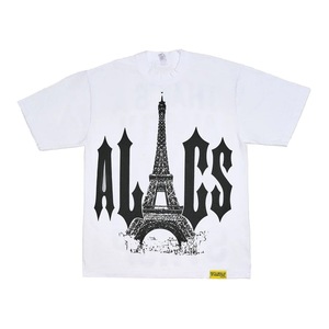 ALOCS 高品质埃菲尔铁塔 T 恤，夏季透气，Destodubb 出品，100% 棉，定制嘻哈男士 T 恤 - Product Image 1