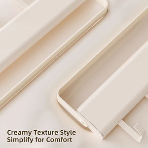 Porte-serviettes mural <span class=keywords><strong>sans</strong></span> perçage pour salle de bain, étagère de rangement avec crochets pour serviettes de bain et toilettes - Product Image 3