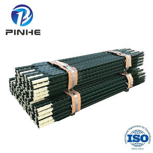 أعمدة سياج معدنية خضراء بطول 6 أقدام، 6 قطع، ارتفاع 7 أقدام وطول 10 أقدام، سهلة التركيب، أعمدة على شكل حرف T لتسييج المزارع، تصنيع حسب الطلب وبيع بالجملة - Product Image 6