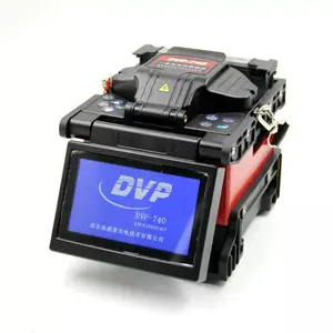 Advaced mesin Splicing fusi DVP Model Mini serat optik Ftth mesin pemanas sambungan fusi 740 Dvp