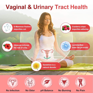 Sıcak Satış %100 Doğal Karahindiba Bitkisel Takviyesi İdrar Sistemi Sağlığını Destekler Vajinal Denge Kapsülleri - Product Image 2