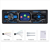 Lecteur MP3 de voiture 2,2 pouces, écran tactile HD, Bluetooth, appels mains libres, égaliseur, radio MP4, lecteur multimédia audio