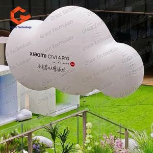Nuage publicitaire géant <span class=keywords><strong>gonflable</strong></span>, <span class=keywords><strong>ballon</strong></span> à l'hélium pour la décoration des centres commerciaux - Product Image 2
