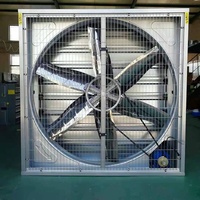Ventilateur d'extraction pour atelier industriel, élevage avicole, refroidissement d'air, ventilation de serre, hotte de ventilation, 380V AC, source électrique, autoportant, OEM