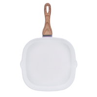 Ensemble d'ustensiles de cuisine à induction en aluminium Revêtement en céramique Ensembles de casseroles de cuisson forgées antiadhésives Poêle à frire en métal avec logo personnalisé Casserole à usage domestique