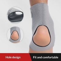 Nouvelle attelle de cheville sportive en tissu composite pour le basketball, à pression ouverte, réglable, anti-torsion, protection unisexe contre les blessures
