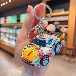Wholesale of Creative Alloy Mini Car Keychains and Exquisite Car <b>Key</b> <b>Chains</b> As Small Gifts Creative Auto Accessories Gift - Product Image 3